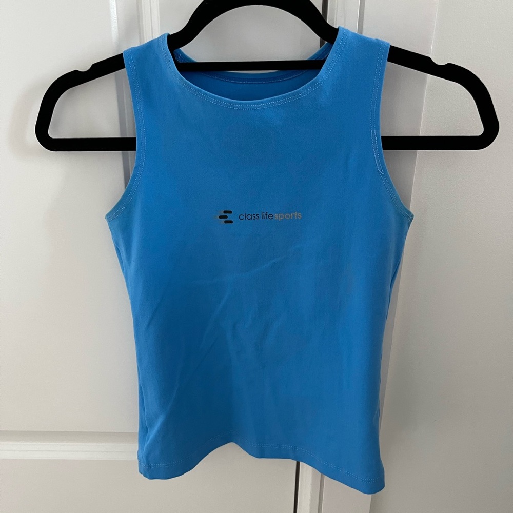 Class Life Blue Workout Muscle Tank